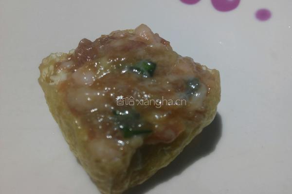 酿油豆腐的做法图解6