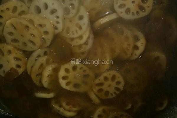 肉片香菇炖莲藕的做法图解8