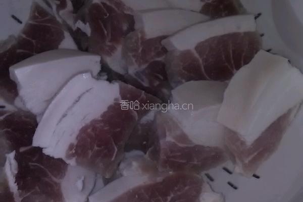 清蒸咸肉的做法图解1