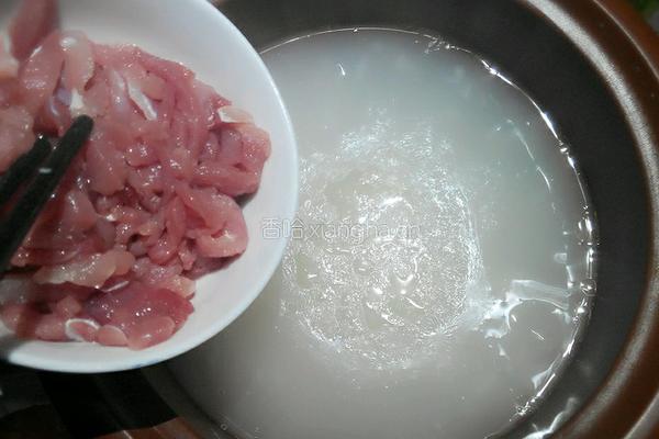 皮蛋瘦肉粥的做法图解9