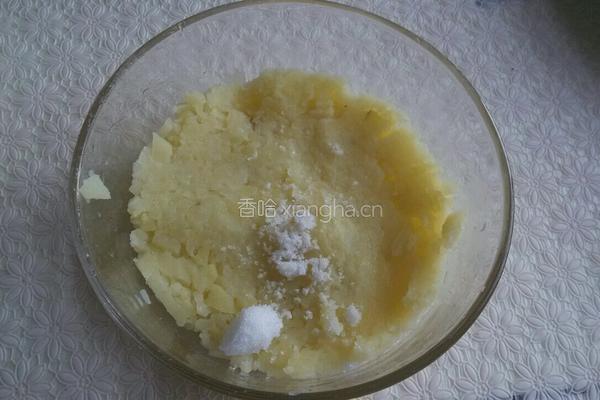 蔓越莓干土豆泥的做法图解4