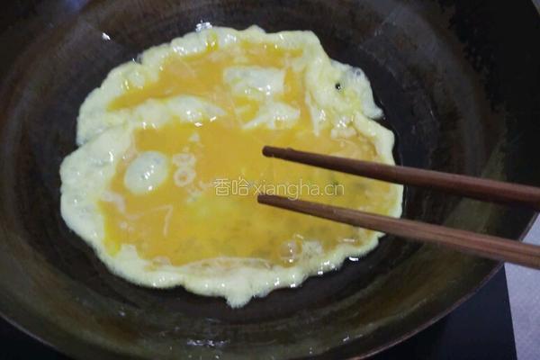 韭菜炒鸡蛋的做法图解5