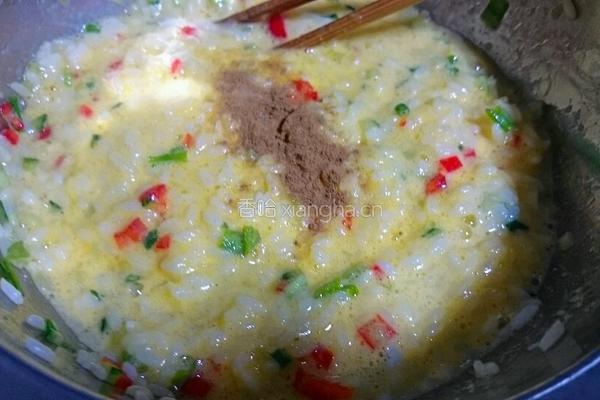 香煎蛋米饼的做法图解6