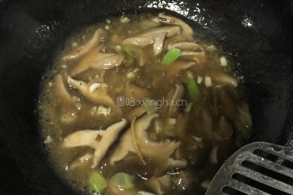 香菇烧油菜的做法图解6