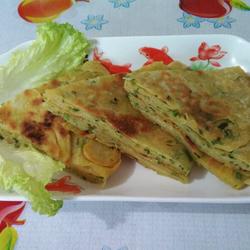 蒜苗～火箭饼的做法[图]