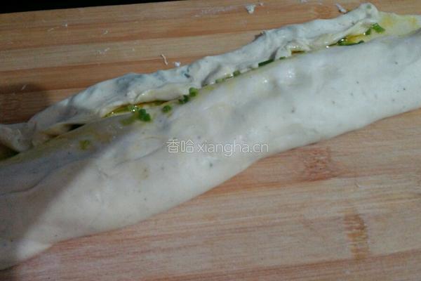 蒜苗～火箭饼的做法图解7