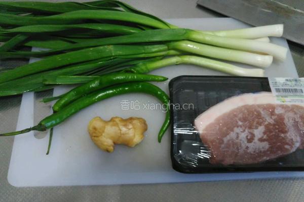 盐煎肉的做法图解1
