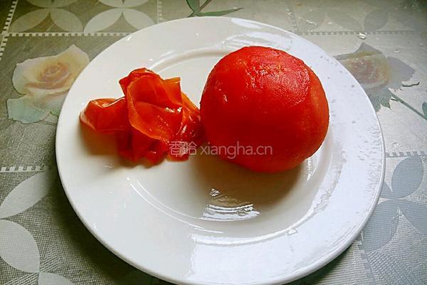番茄丁煎蛋的做法图解3