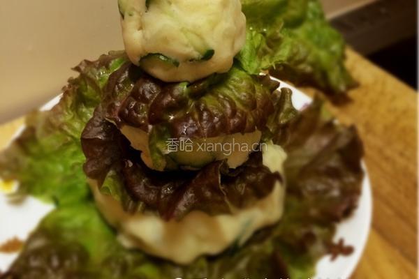 圣诞雪堆的做法图解9