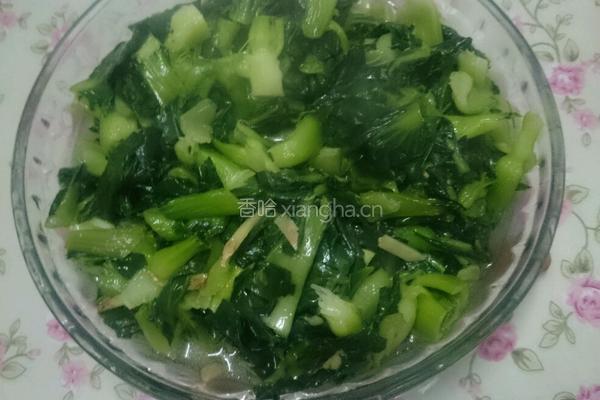 清炒青菜