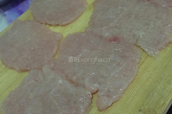炸猪排的做法图解3