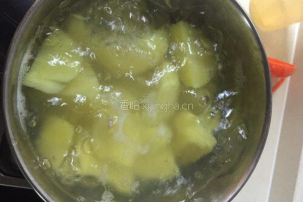 法式火腿土豆泥的做法图解2