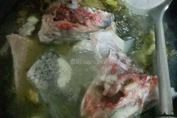 酸菜鱼的做法图解6