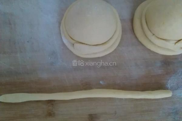 小草帽～南瓜馒头的做法图解2