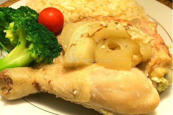 塩麹鸡腿饭的做法图解7