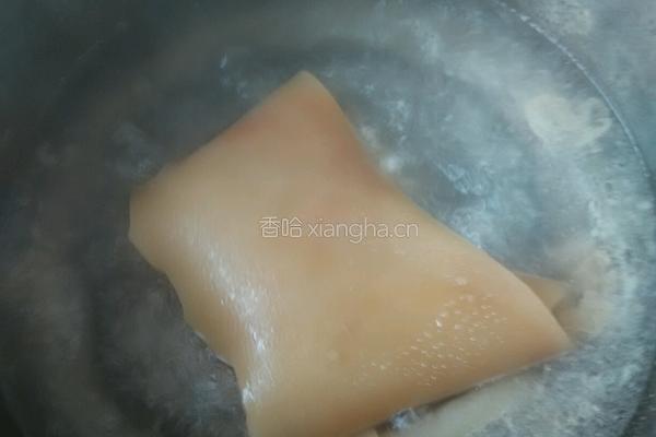 猪皮冻的做法图解2