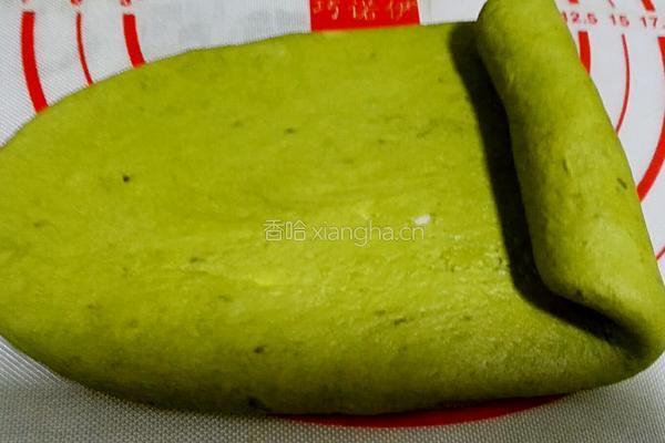 抹茶绿豆酥的做法图解10