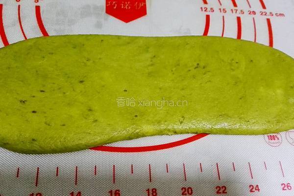 抹茶绿豆酥的做法图解12