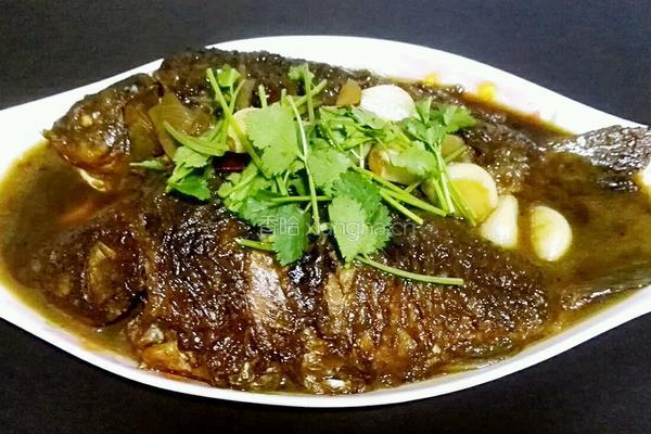 红烧鲫鱼的做法图解11