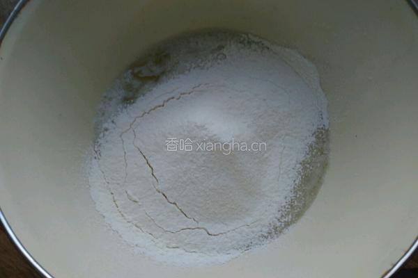 杏仁芝麻小饼的做法图解2