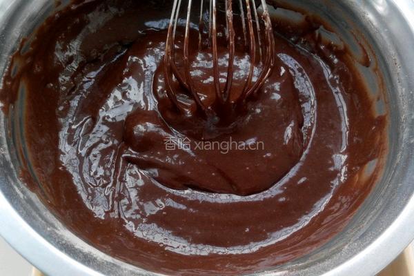 八寸可可戚风蛋糕的做法图解6
