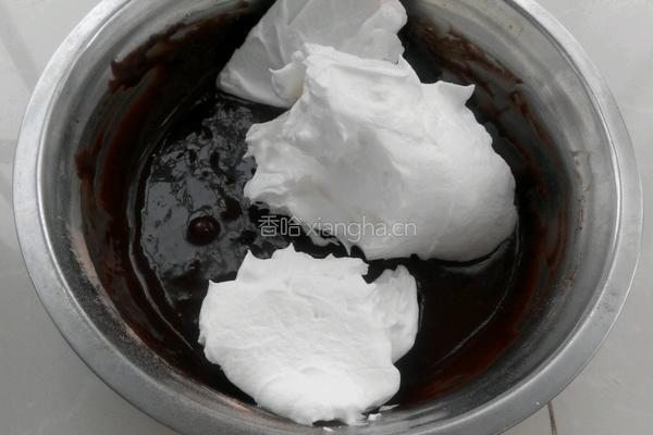 八寸可可戚风蛋糕的做法图解10