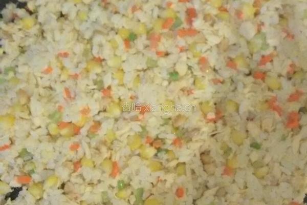 糯米鸡肉玉米饭的做法图解5