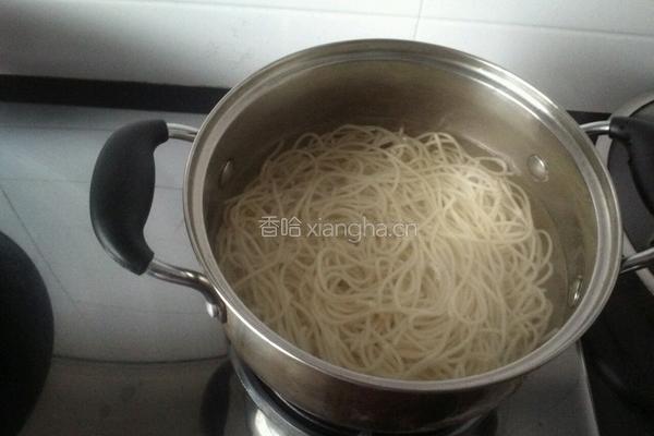 酱拌面的做法图解3