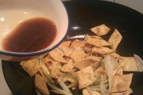 葱煎豆腐的做法图解9