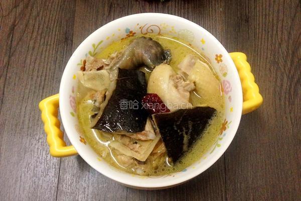 水鱼鸡汤的做法图解13
