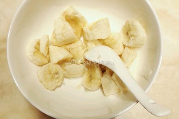 香蕉松饼的做法图解4