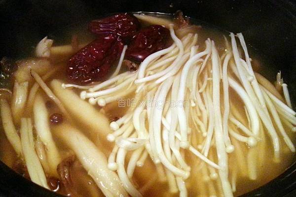 野生菌汤的做法图解7