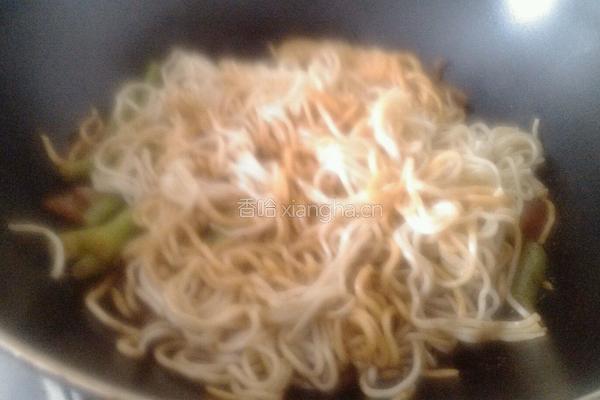 扁豆焖面的做法图解12