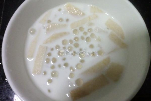苹果梨子西米露的做法图解6