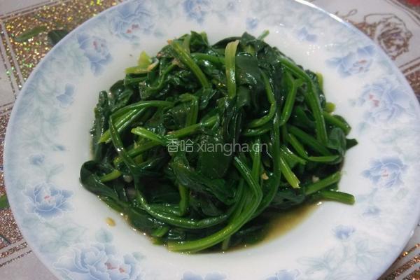 拌菠菜的做法图解5