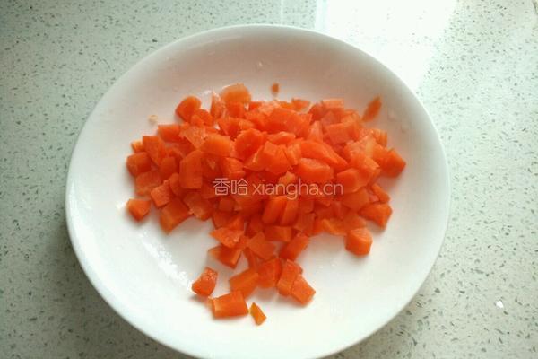 三丁炒饭的做法图解5
