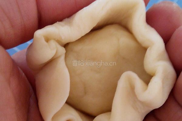 红豆沙酥饼的做法图解5
