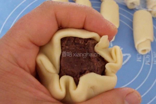 红豆沙酥饼的做法图解13