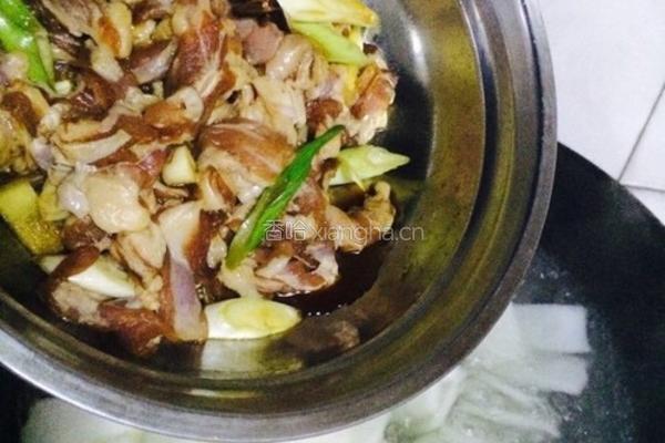 羊肉冬瓜汤的做法图解4