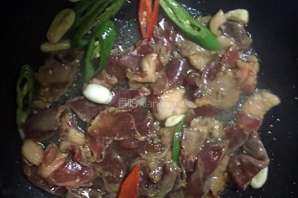茶树菇炒肉片的做法图解4