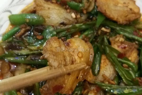 尖椒回锅肉的做法图解12