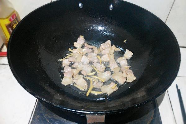 平菇炒肉的做法图解6
