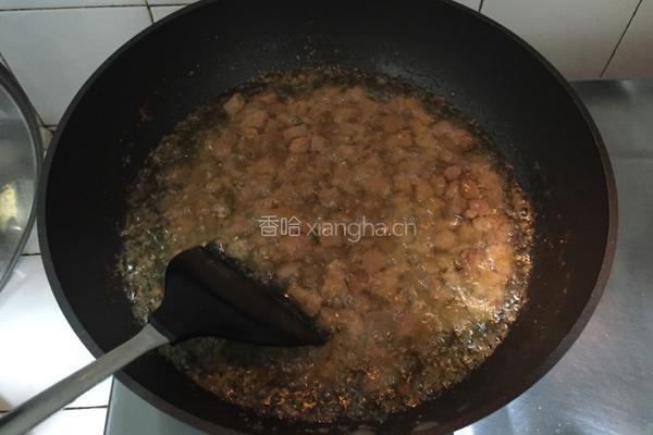 三色牛肉粒的做法图解4