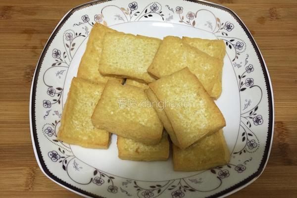 猪肉香菇酿豆腐的做法图解6