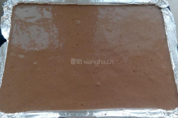 可可奶油蛋糕卷的做法图解13