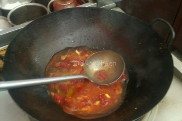 黄花鱼烧豆腐的做法图解7