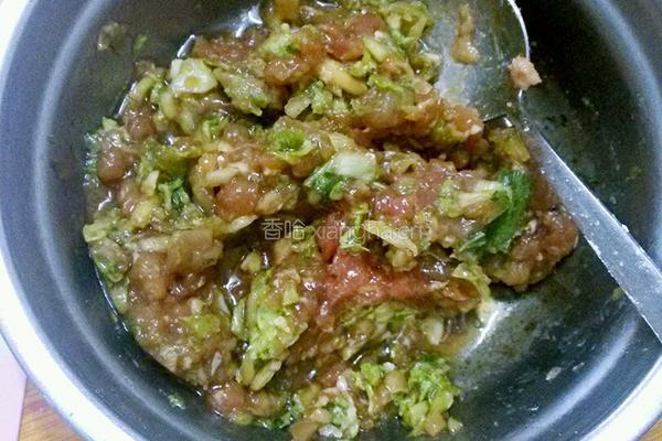 白菜肉包子的做法图解8