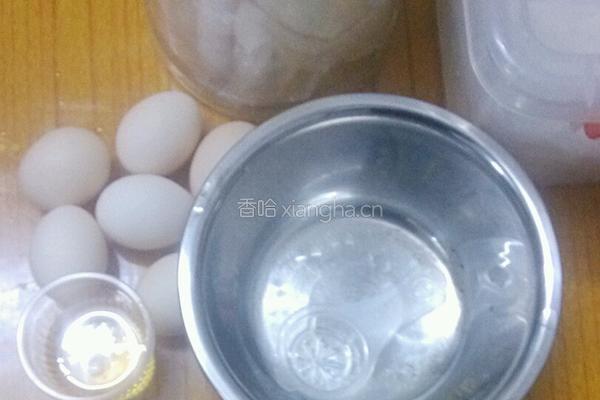 8寸橙香戚风蛋糕的做法图解1