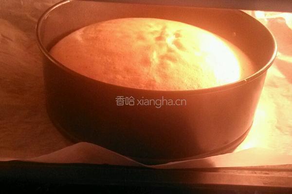 8寸橙香戚风蛋糕的做法图解13