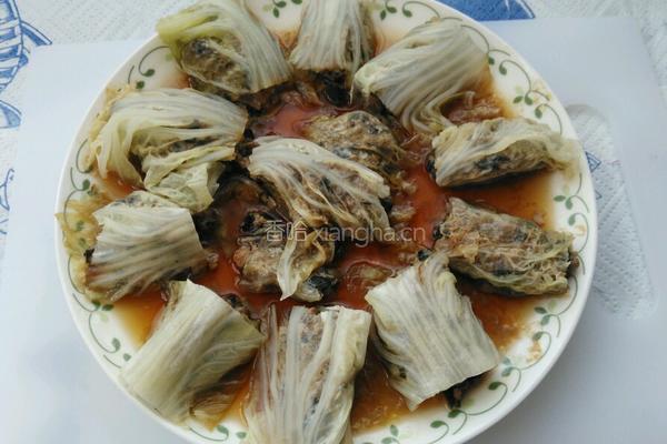 农家菜卷的做法图解10